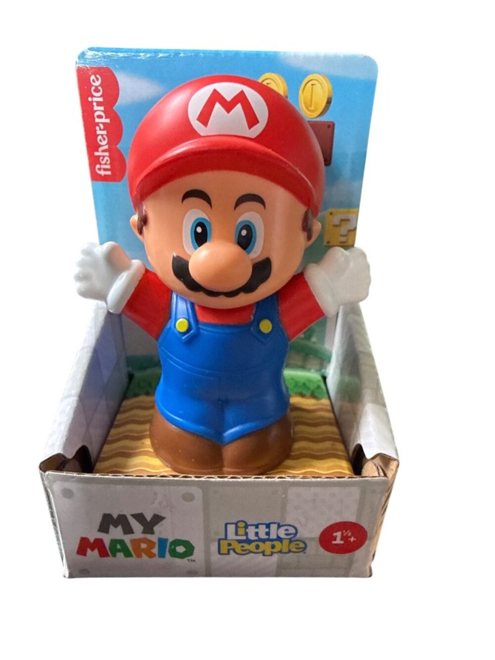 Fisher Price Little People My Mario Figure NIB Super Mario Nintendo Core Toy